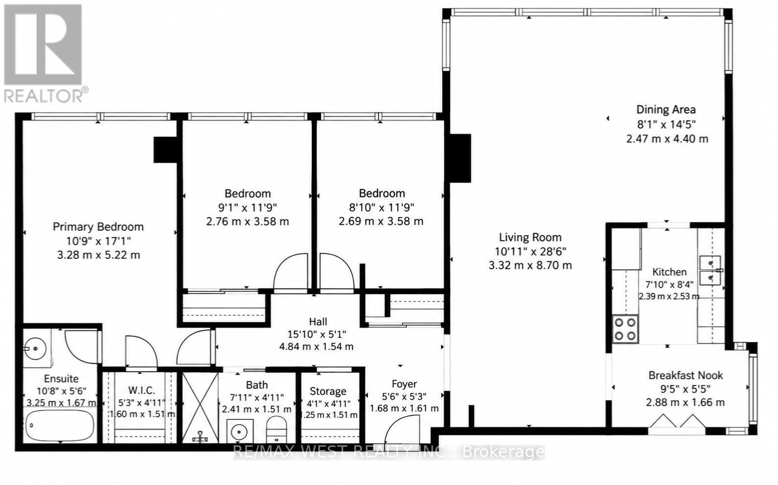 FLOOR PLANS - 2702 - 80 Antibes Drive, Toronto, ON
