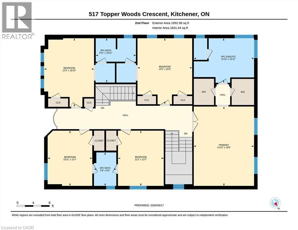 Floor plan - 517 Topper Woods Crescent, Kitchener, ON