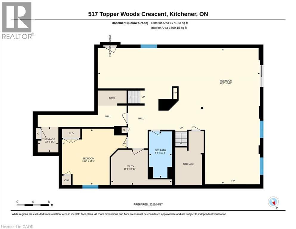 Floor plan - 517 Topper Woods Crescent, Kitchener, ON