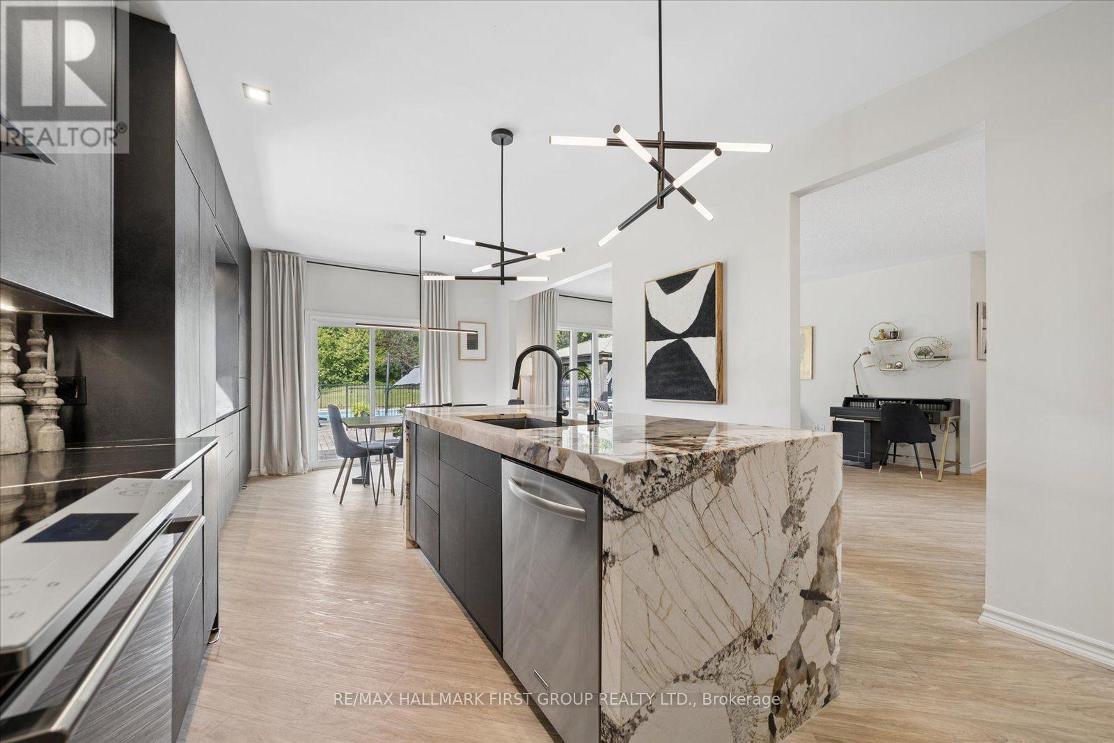 Kitchen Perspective w/ Seamless Cabinetry - 33 Deerfield Drive, Hamilton Township, ON