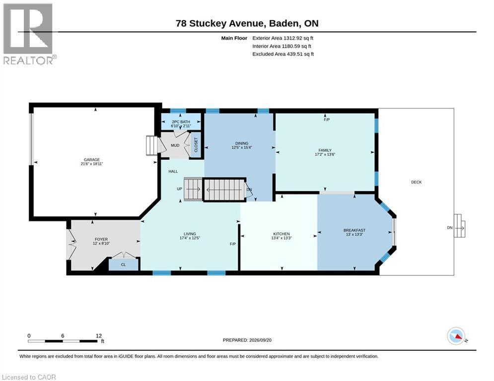 Floor plan - 78 Stuckey Avenue, Baden, ON