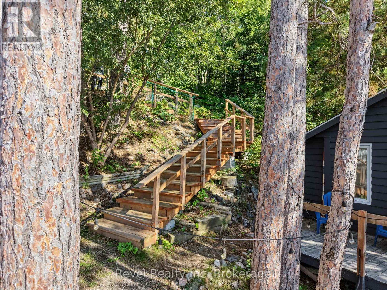Stairs down from driveway - 165 Viceroy Road, North Bay (Birchaven), ON