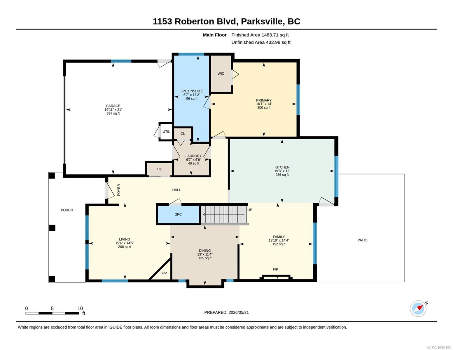 1153 Roberton Blvd, Parksville, BC