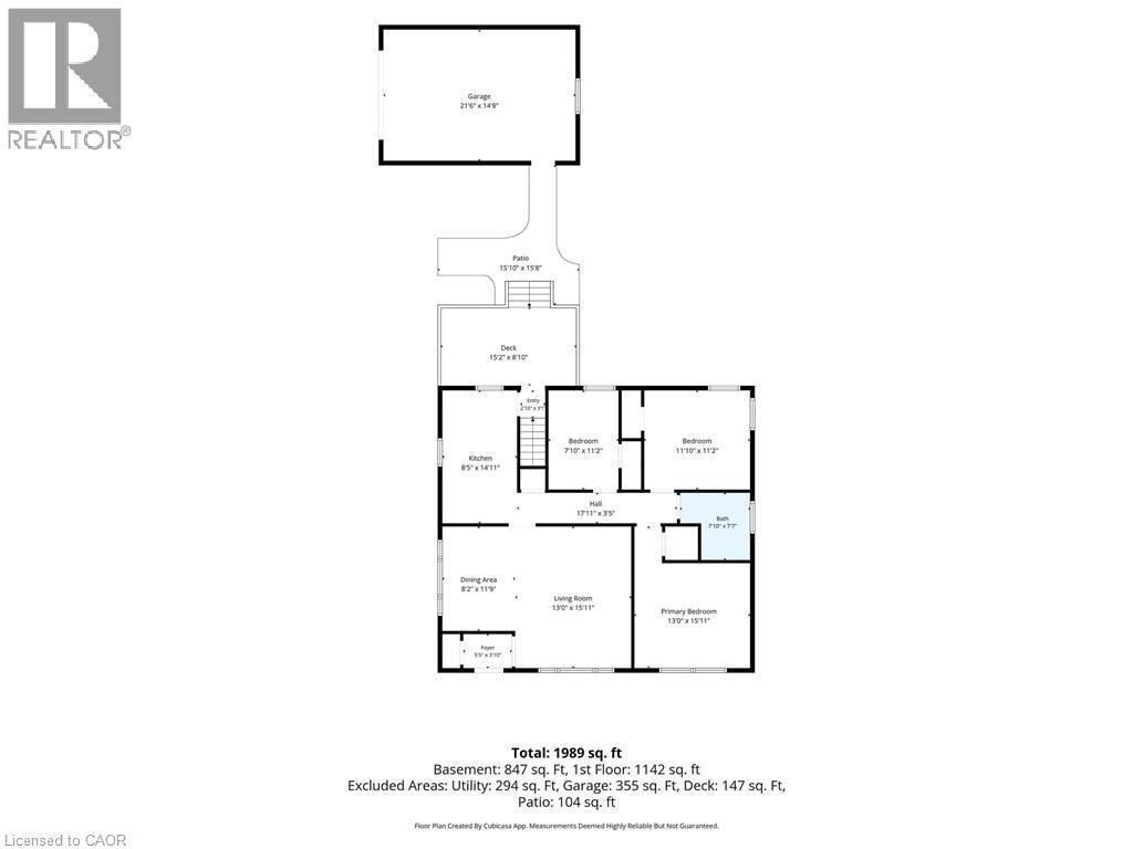 Floor plan - 19 Thorndale Avenue, St. Catharines, ON