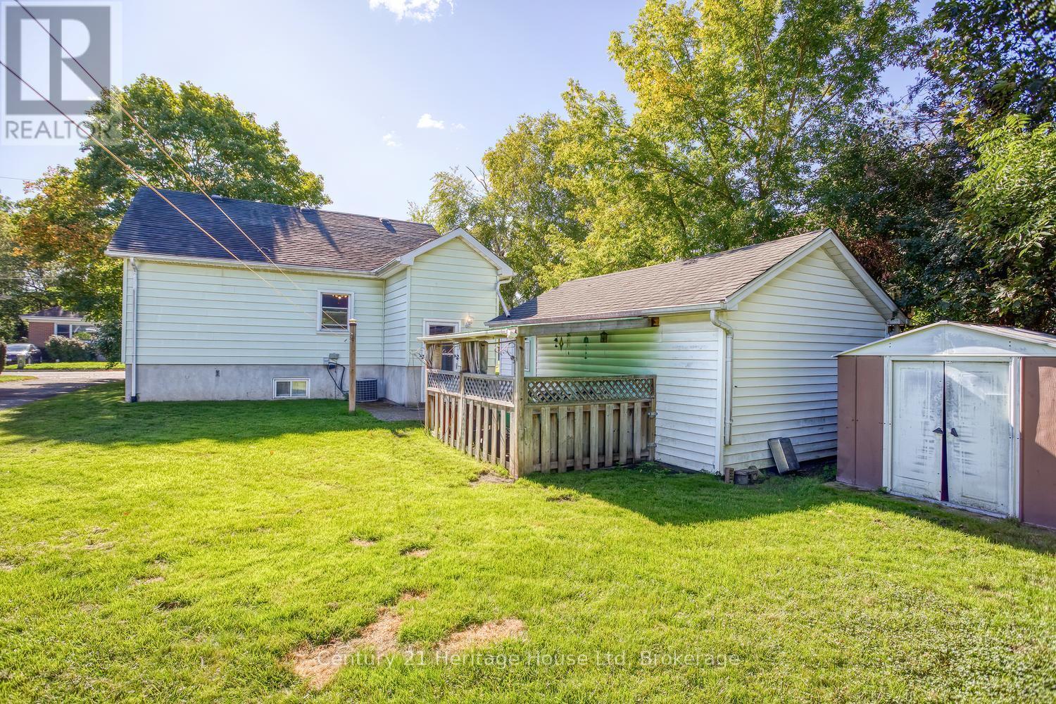 Back of the house, garage and shed - 91 Merion Street, Guelph (Junction/Onward Willow), ON