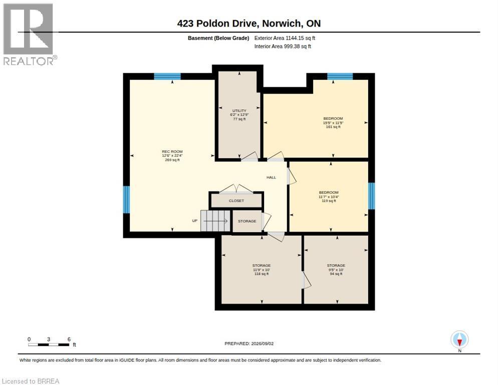 Floor plan - 423 Poldon Drive, Norwich, ON