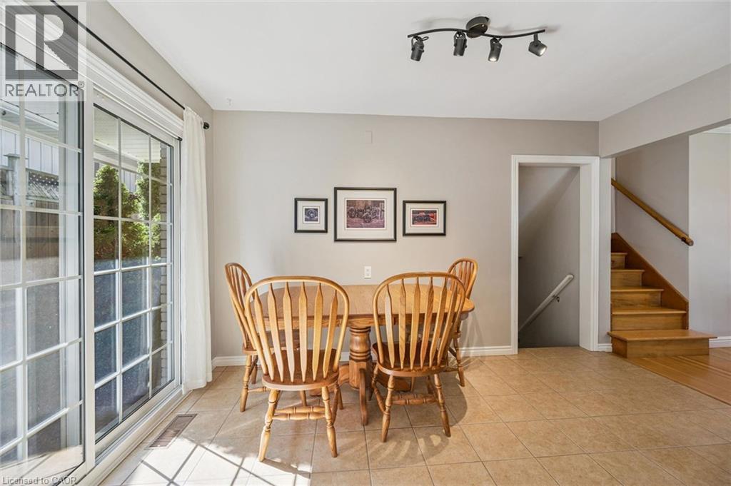 Sliding glass door with grid inserts - 35 Crosby Drive, Kitchener, ON