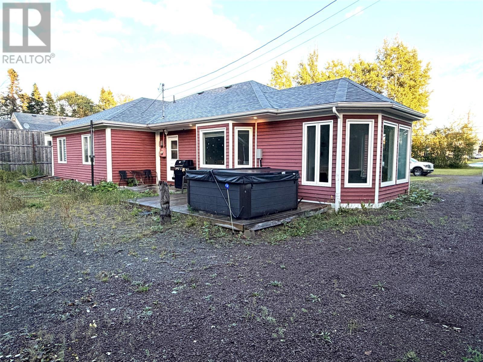 Back of house - 379 Grenfell Heights, Grand Falls-Windsor, NL