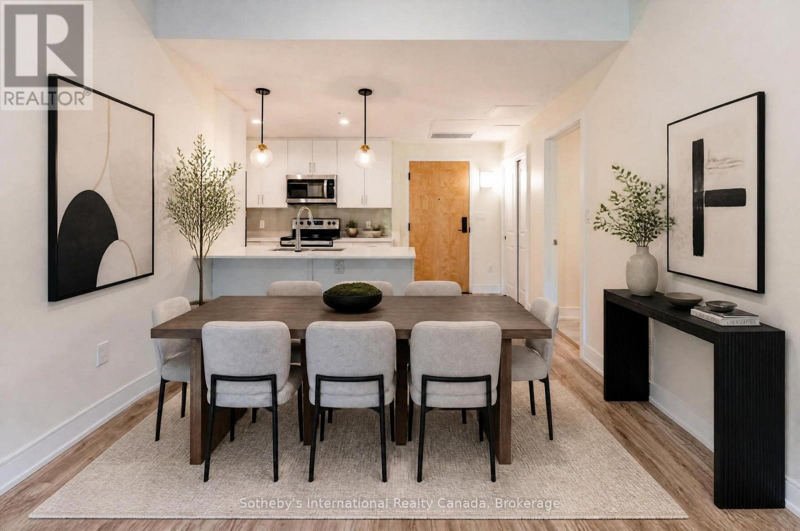 Virtually Staged - 316 - 121 Mary Street, Clearview (Creemore), ON