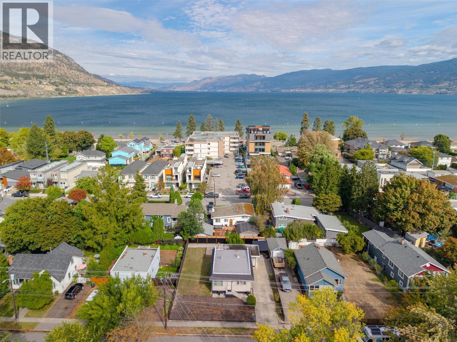 Aerial. - 637 Alexander Avenue, Penticton, BC