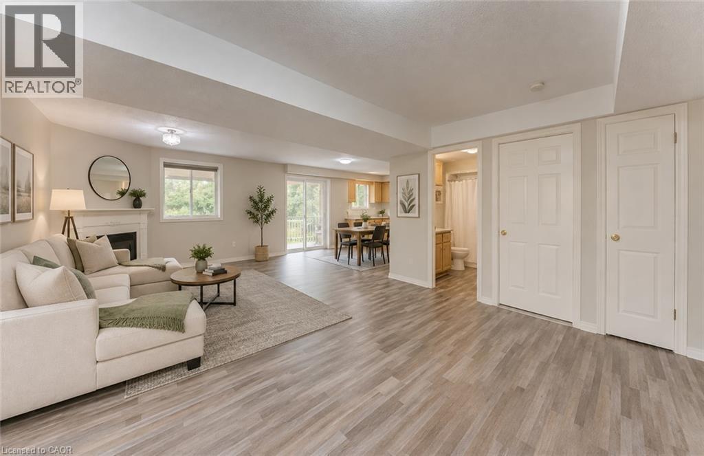 VIRTUALLY STAGED Lower level (walkout basement) - 26 Stanmore Avenue, Kitchener, ON