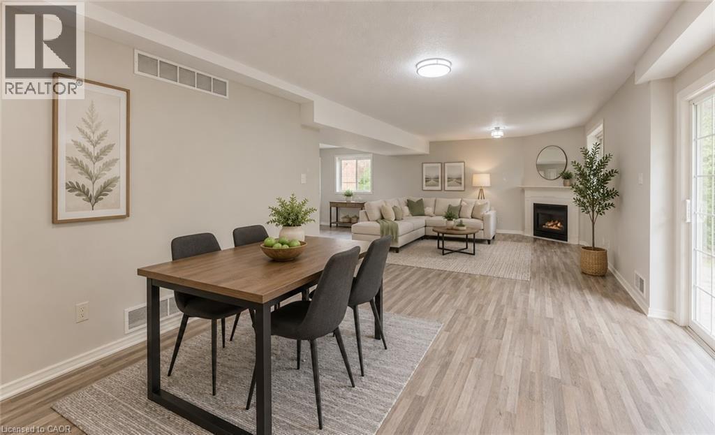 VIRTUALLY STAGED Lower level (walkout basement) - 26 Stanmore Avenue, Kitchener, ON