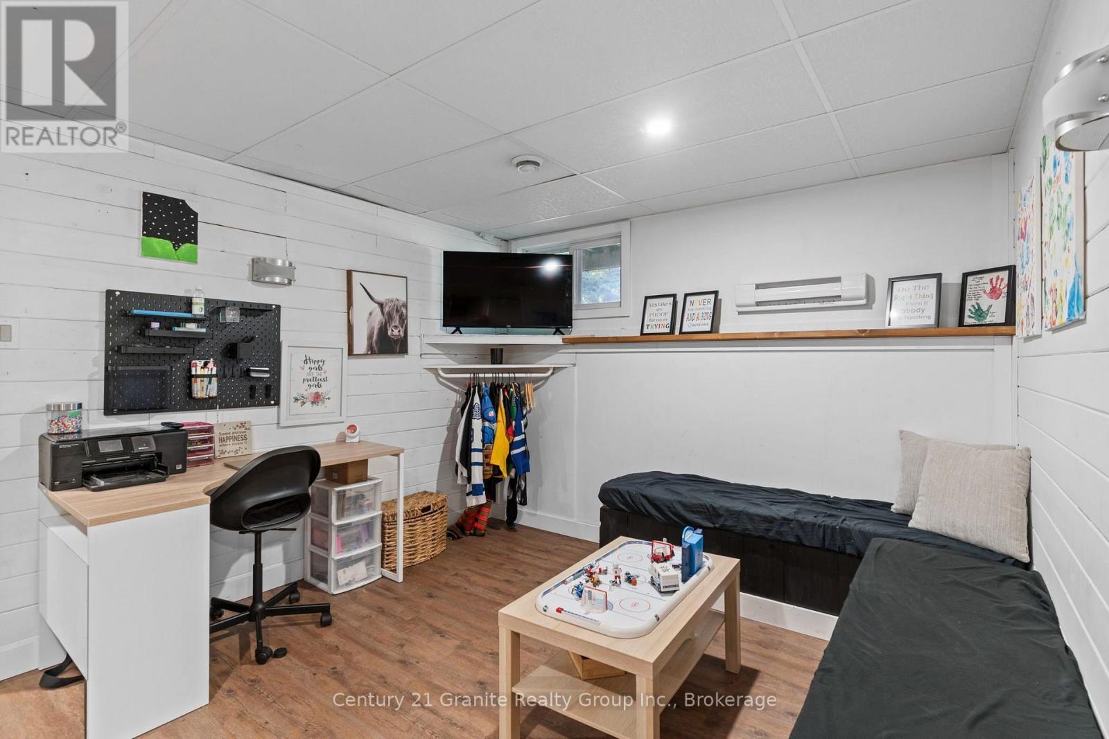 Kids Play Area in Lower Level - 16408 35 Highway, Algonquin Highlands (Stanhope), ON
