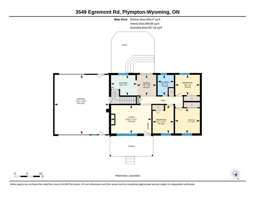 3549 Egremont Road, Plympton-Wyoming, ON