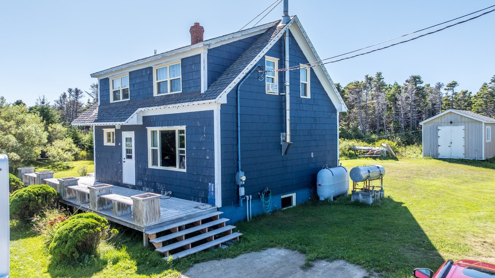 Front of Structure - 41 Ch. Seacow Path, Grosse-Île, QC