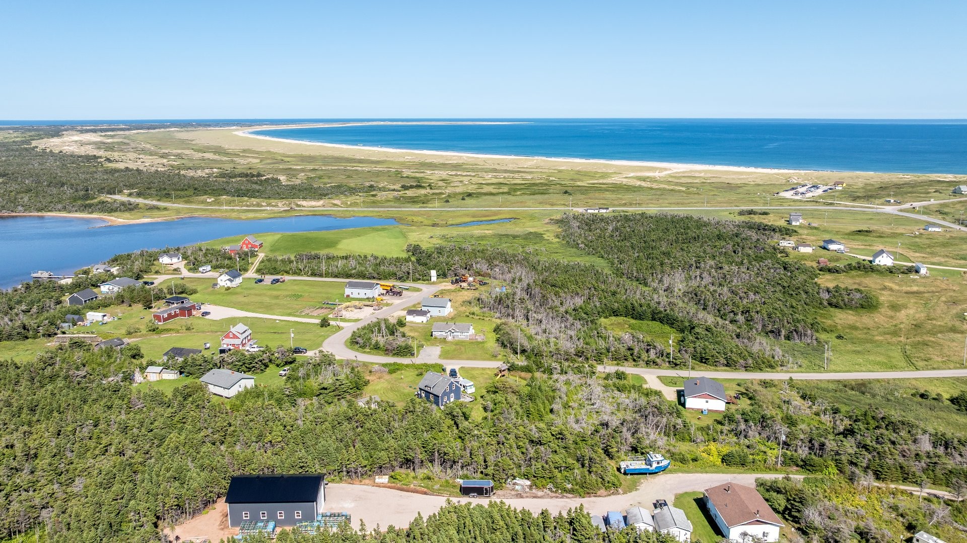 Aerial View - 41 Ch. Seacow Path, Grosse-Île, QC