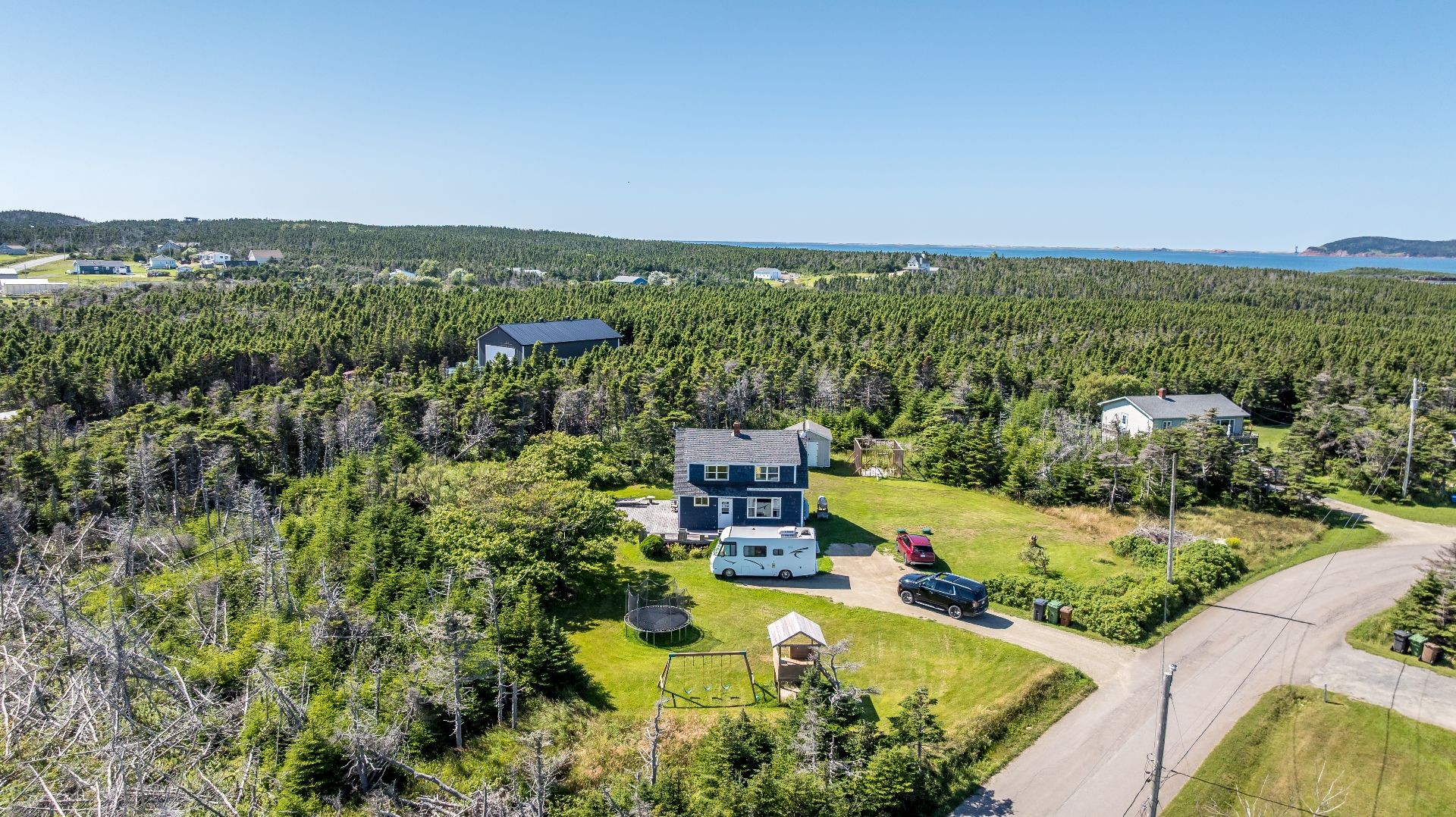 Aerial View - 41 Ch. Seacow Path, Grosse-Île, QC