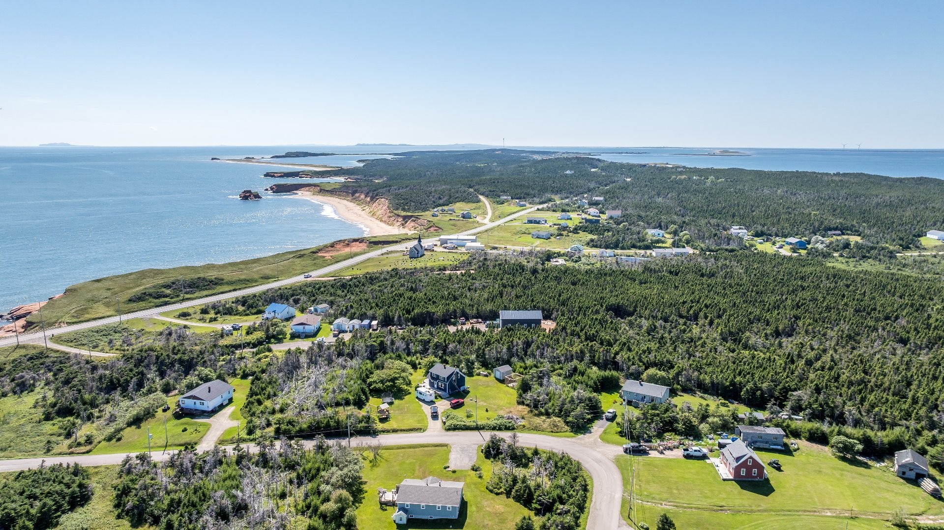 Aerial View - 41 Ch. Seacow Path, Grosse-Île, QC