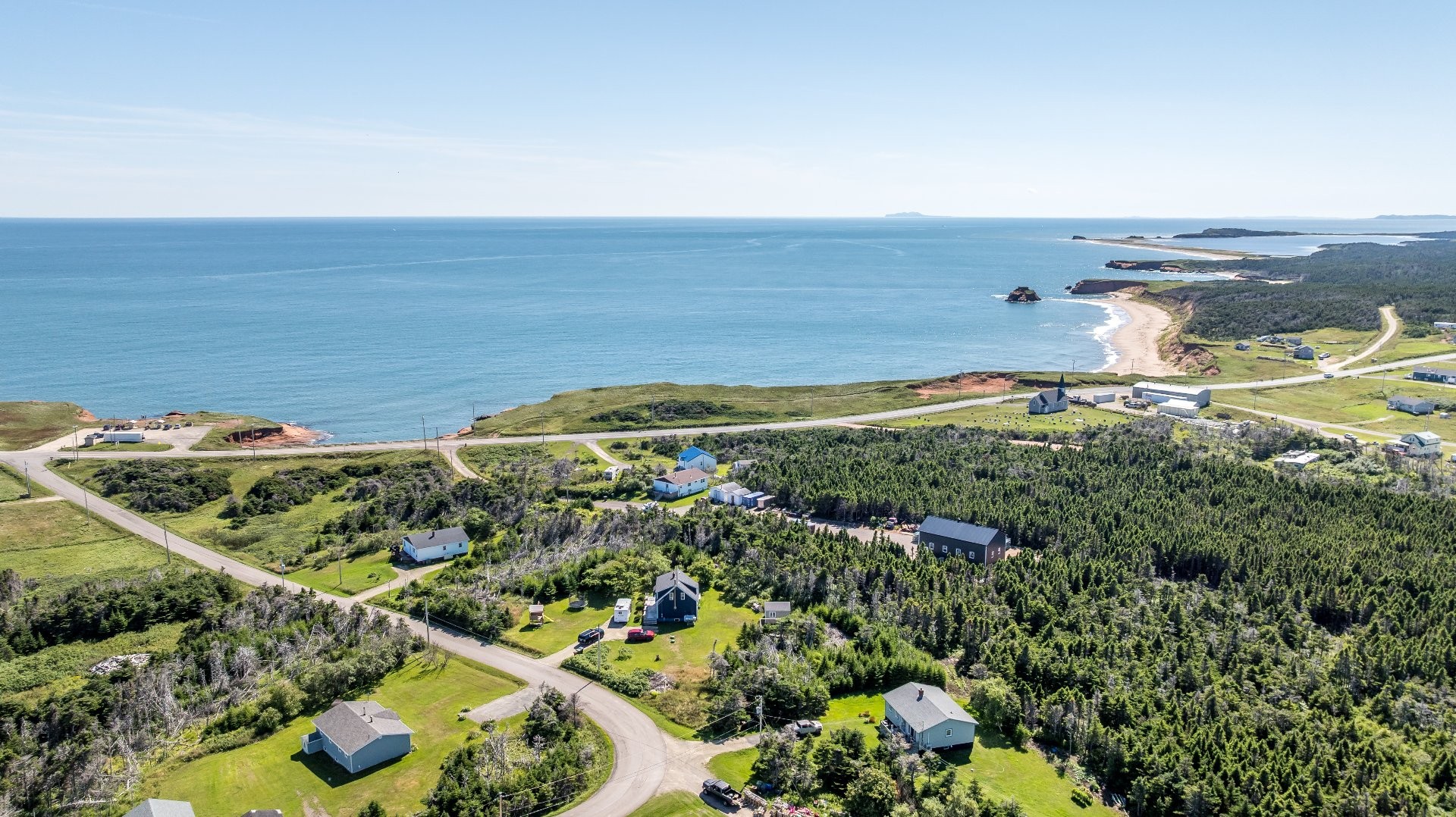 Aerial View - 41 Ch. Seacow Path, Grosse-Île, QC