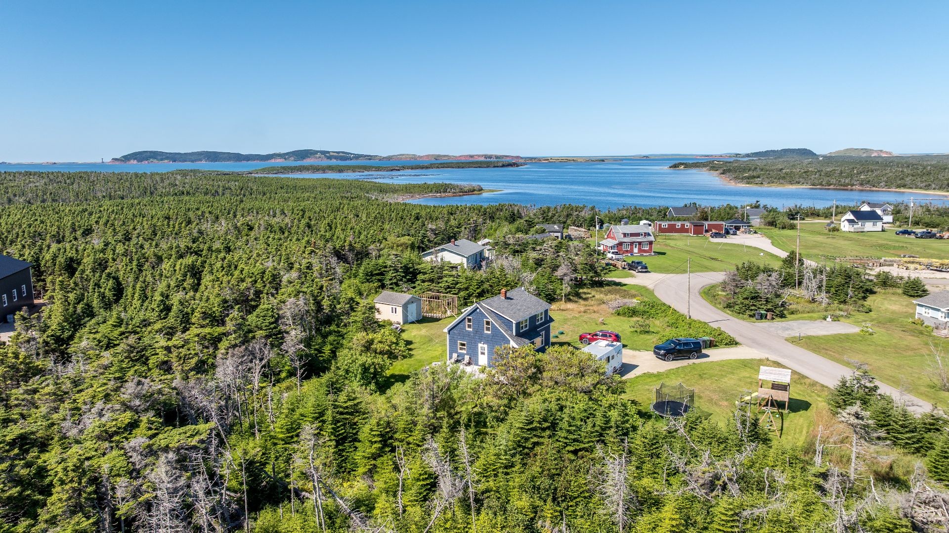 Aerial View - 41 Ch. Seacow Path, Grosse-Île, QC
