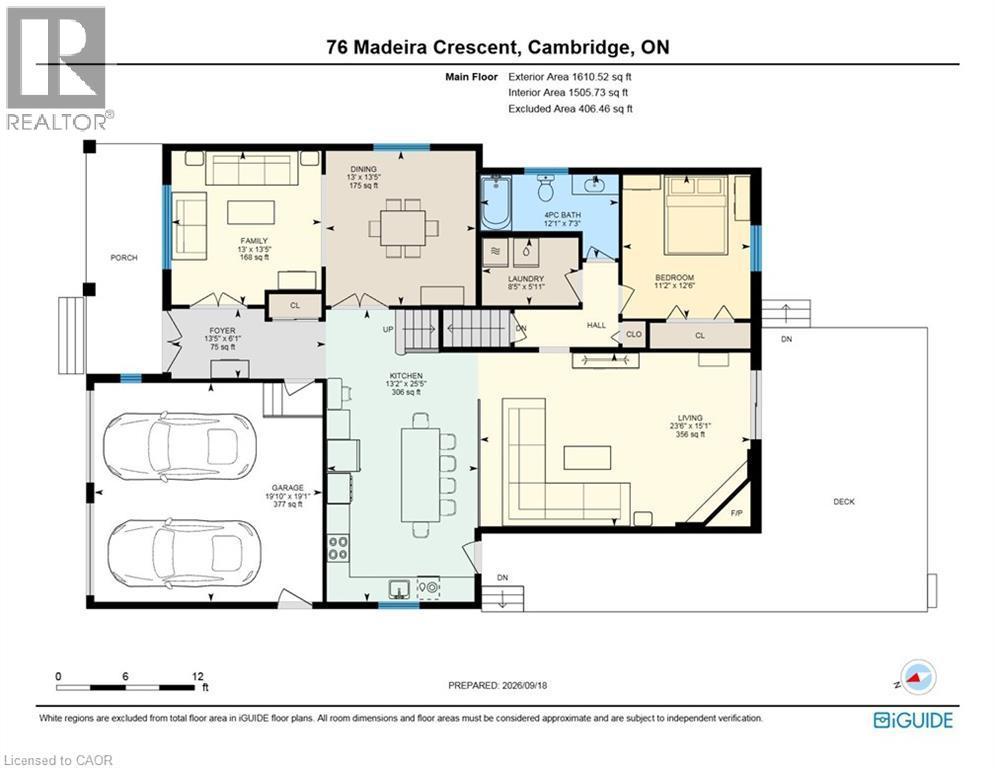 Floor plan - 76 Madeira Crescent, Cambridge, ON