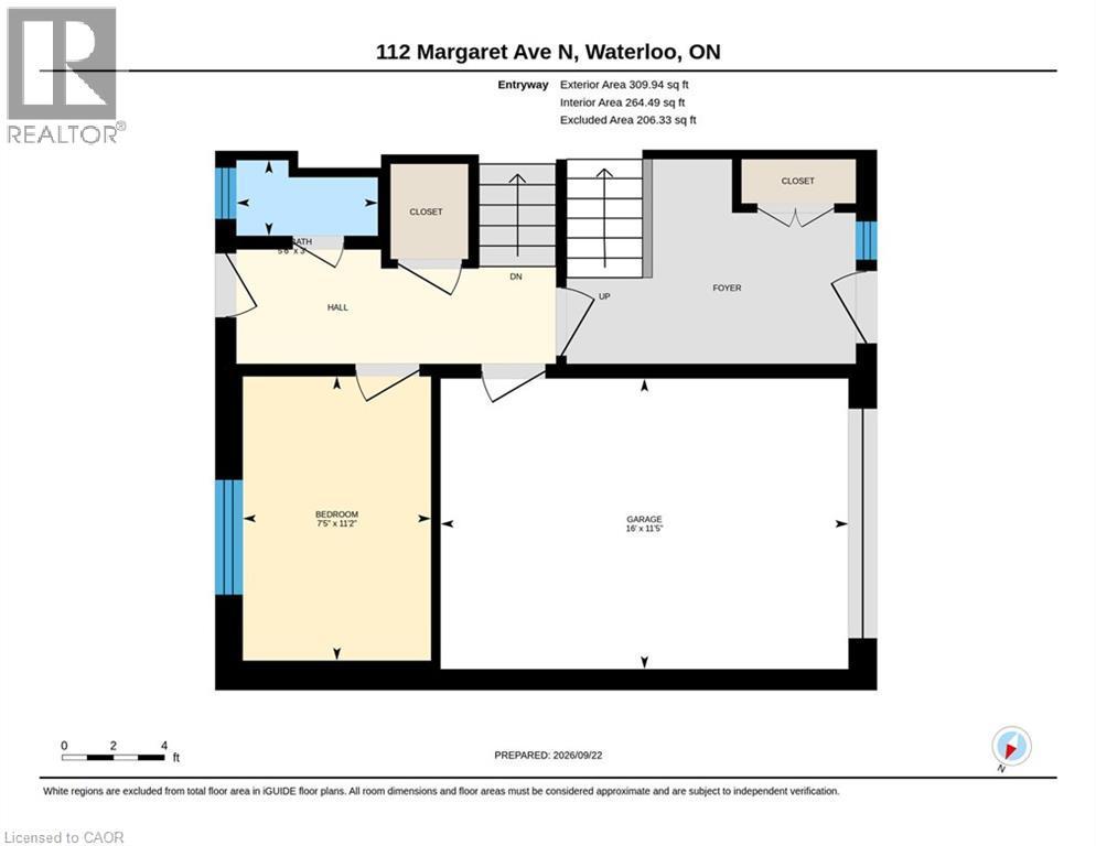 Floor plan - 112 Margaret Avenue N, Waterloo, ON