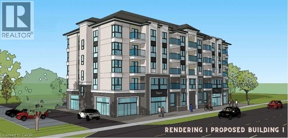 rendering/conceptual image - 200 Dundas Street S, Cambridge, ON