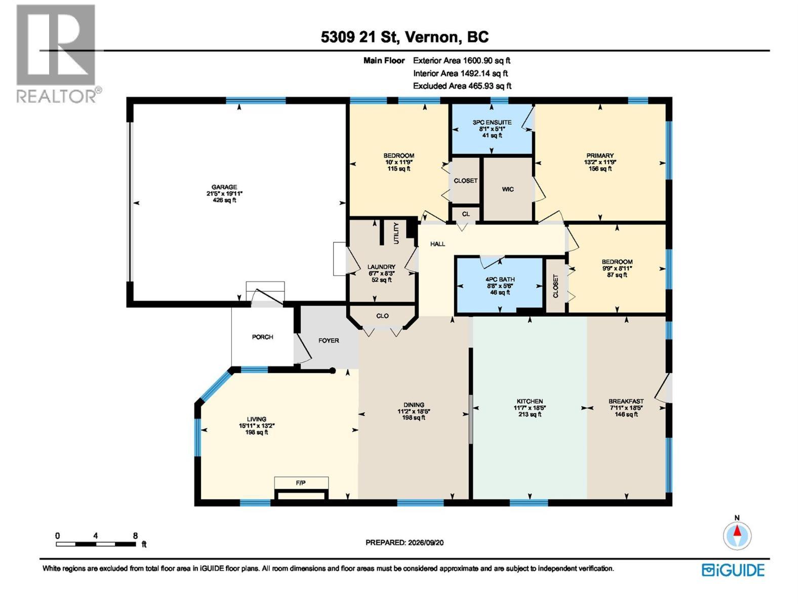 Floor Plan - 5309 21 Street, Vernon, BC