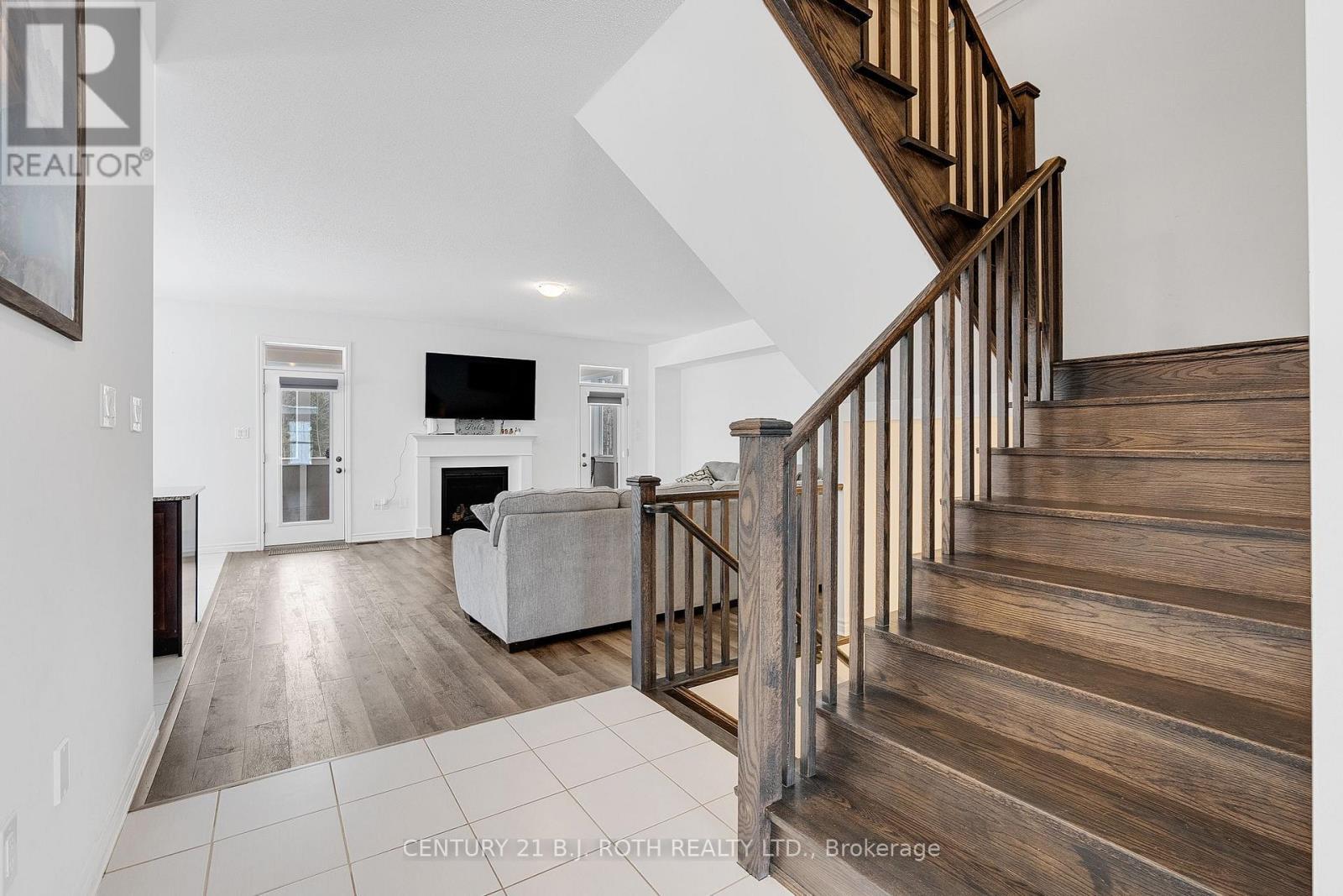 Gorgeous Staircases to Upper and Lower Levels - 22 Dyer Crescent, Bracebridge, ON