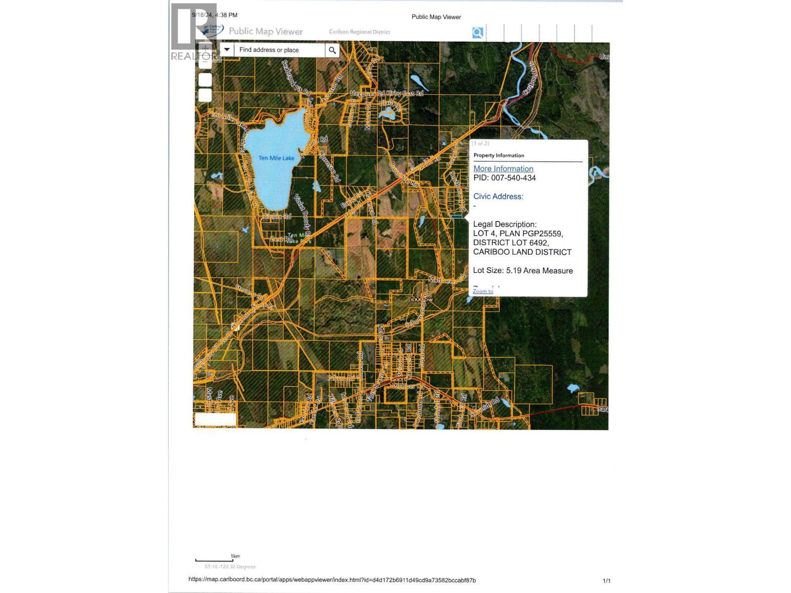 Lot 4 Pollard Road, Quesnel, BC