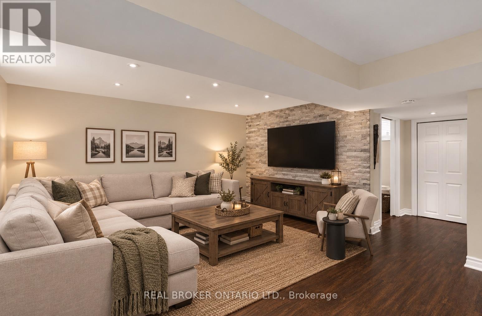 Virtually staged to show versatility. - 213 Centre Street, Essa, ON