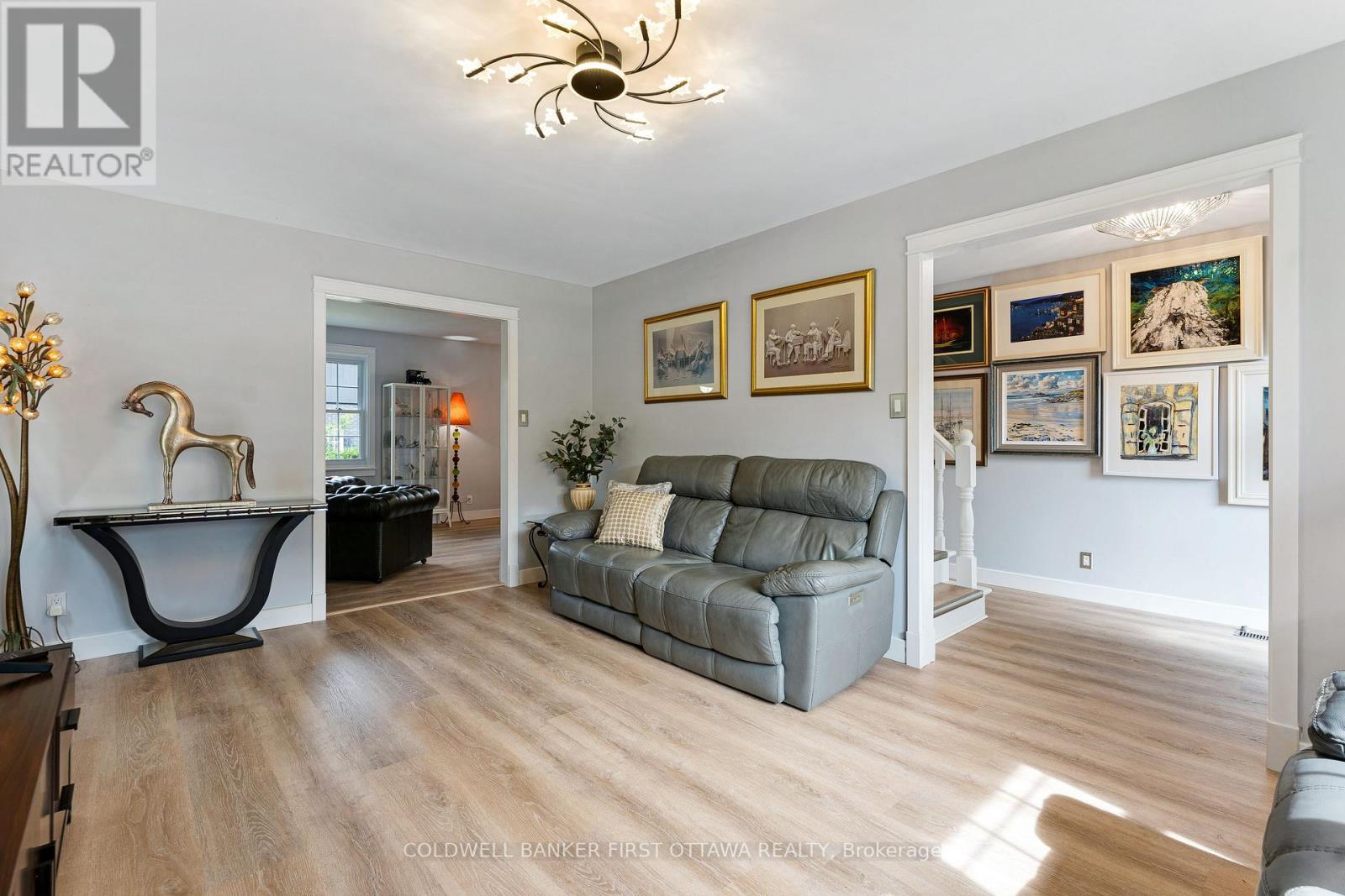 Luxury vinyl plank flooring throughout the house - 25 Robert Road, Perth, ON