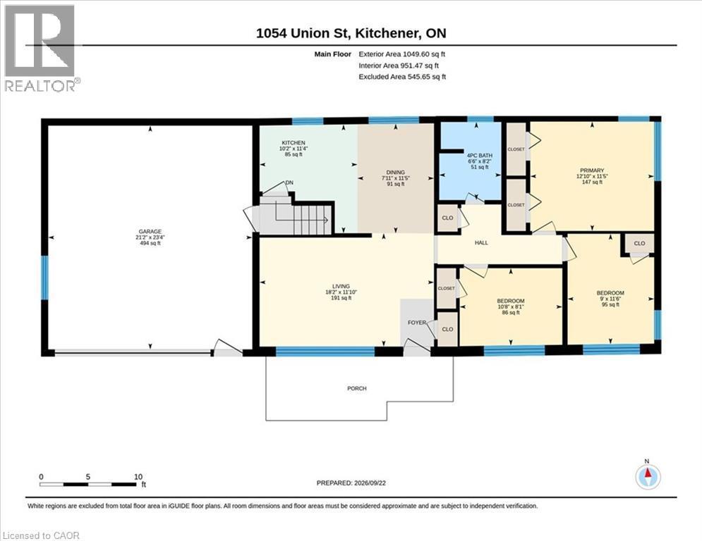 1054 Union Street, Kitchener, ON