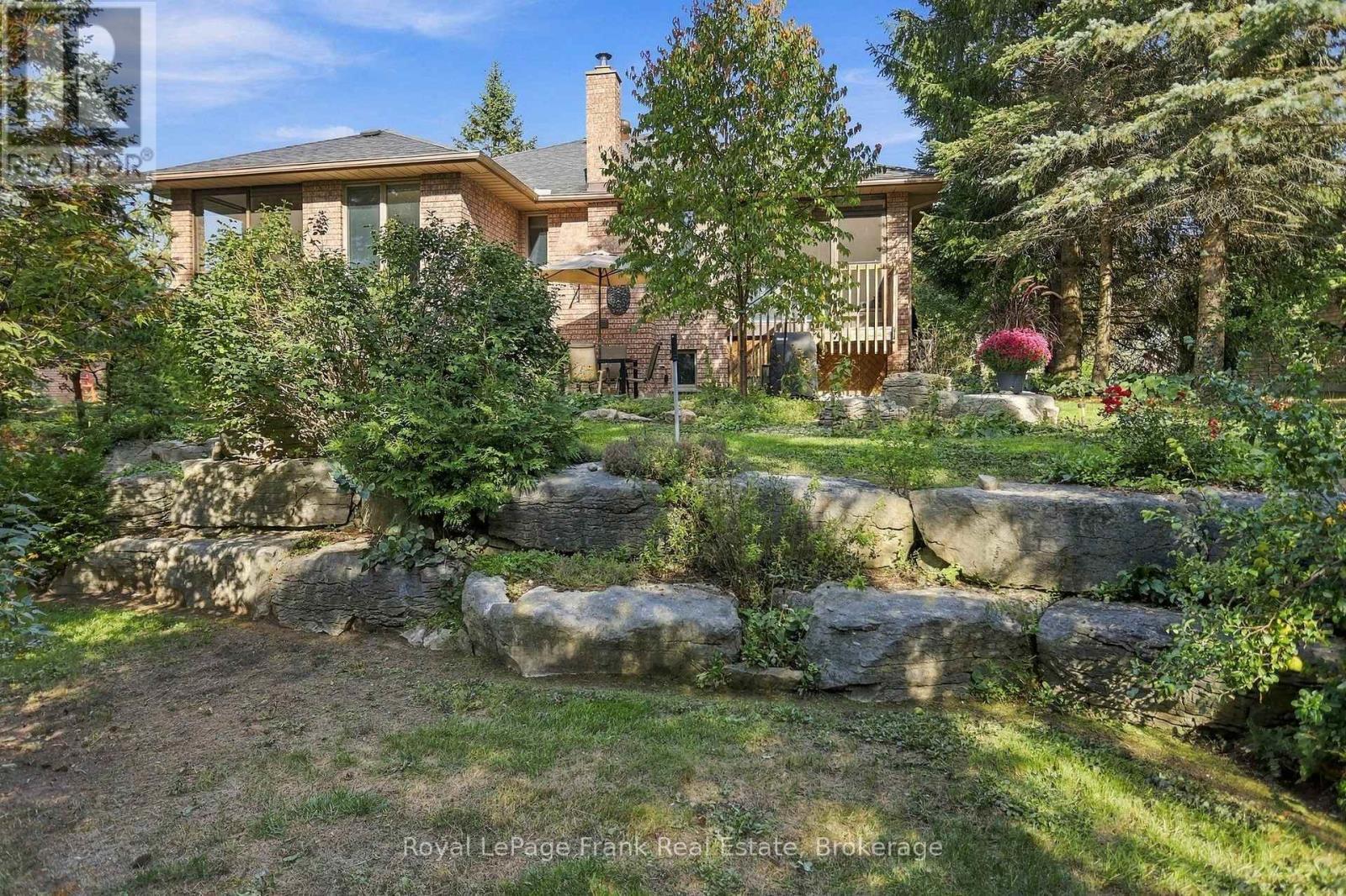 REAR YARD AND GARDEN VIEW - 3 Ports Drive, Kawartha Lakes (Bobcaygeon), ON