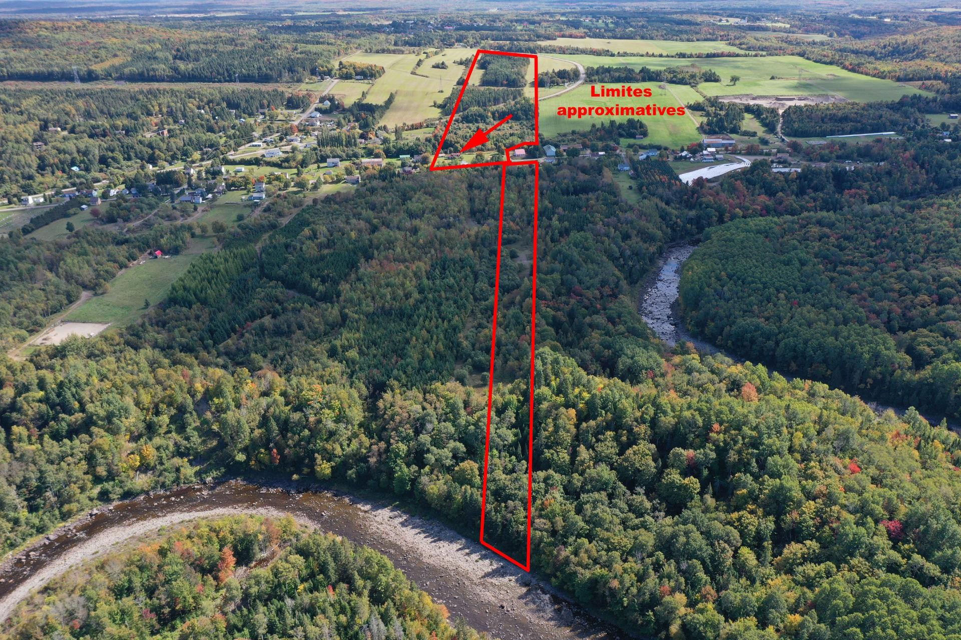 Aerial View - 192 Rue Galarneau, Saint-Pacôme, QC