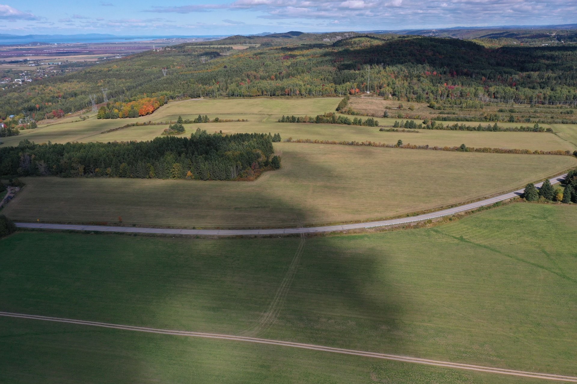 Aerial View - 192 Rue Galarneau, Saint-Pacôme, QC