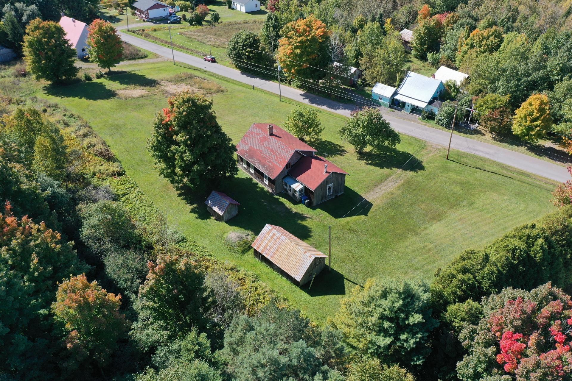 Aerial View - 192 Rue Galarneau, Saint-Pacôme, QC
