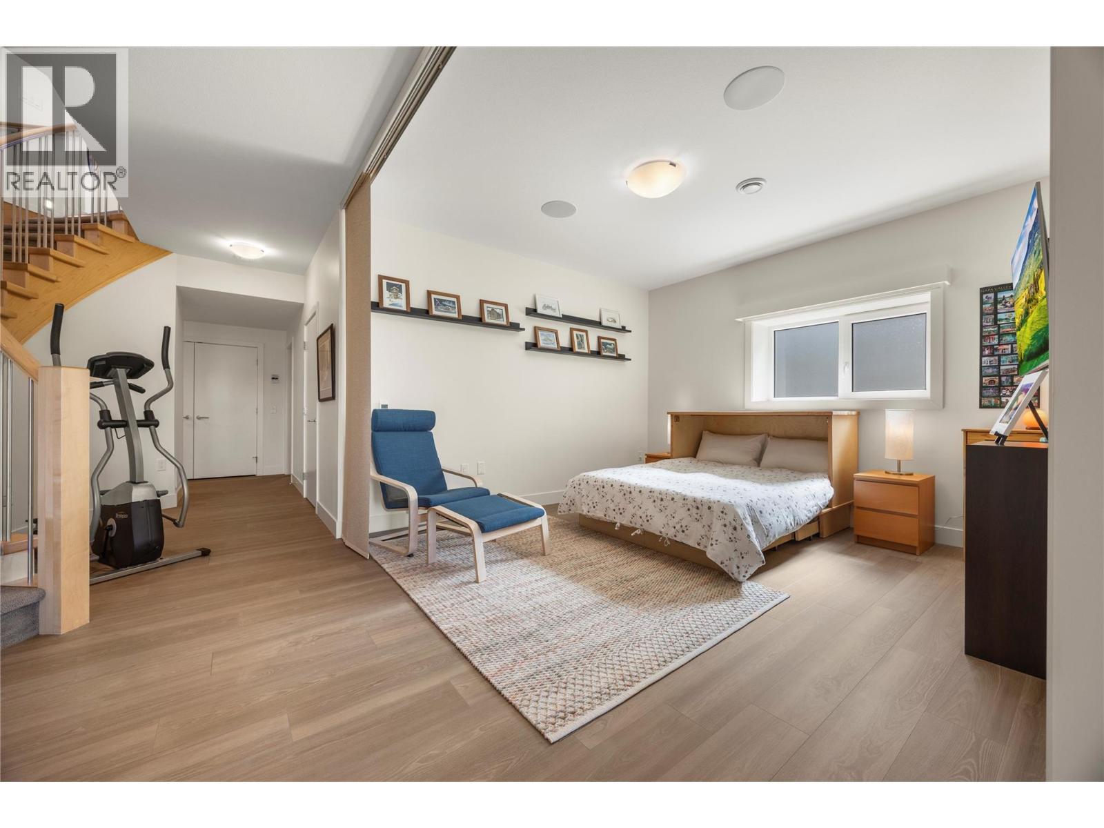 Flex room set up as a bedroom - 2442 Bella Vista Street, Kelowna, BC