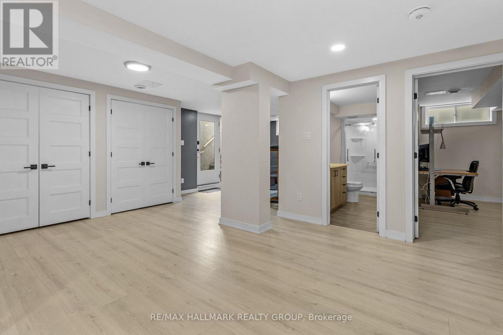Lower-level secondary unit open living space - 5 Rayburn Street, Ottawa, ON