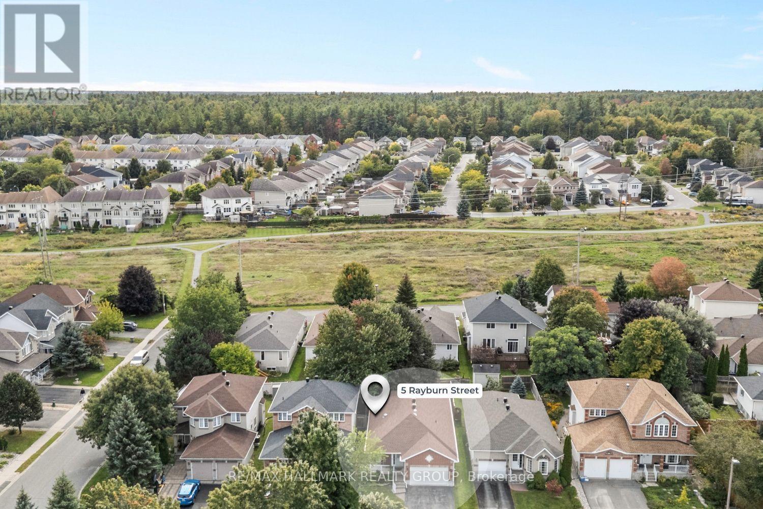 Aerial view of 5 Rayburn Street - 5 Rayburn Street, Ottawa, ON