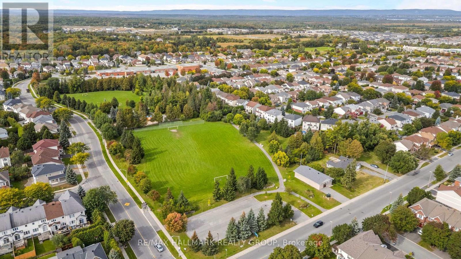Aerial view of nearby park - 5 Rayburn Street, Ottawa, ON