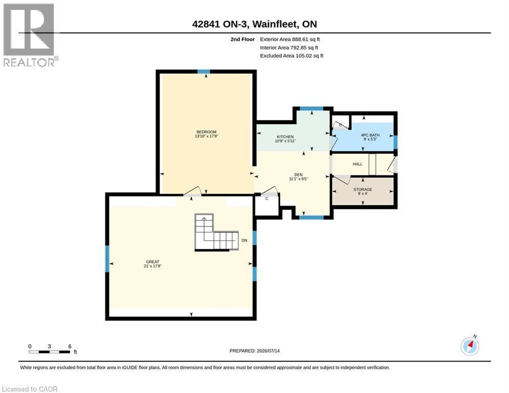 Floor plan - 42841 Highway 3, Wainfleet, ON