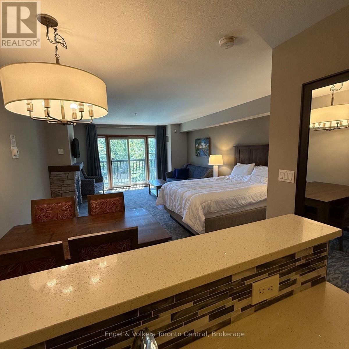 View from kitchen - 322 - 156 Jozo Weider Boulevard, Blue Mountains, ON