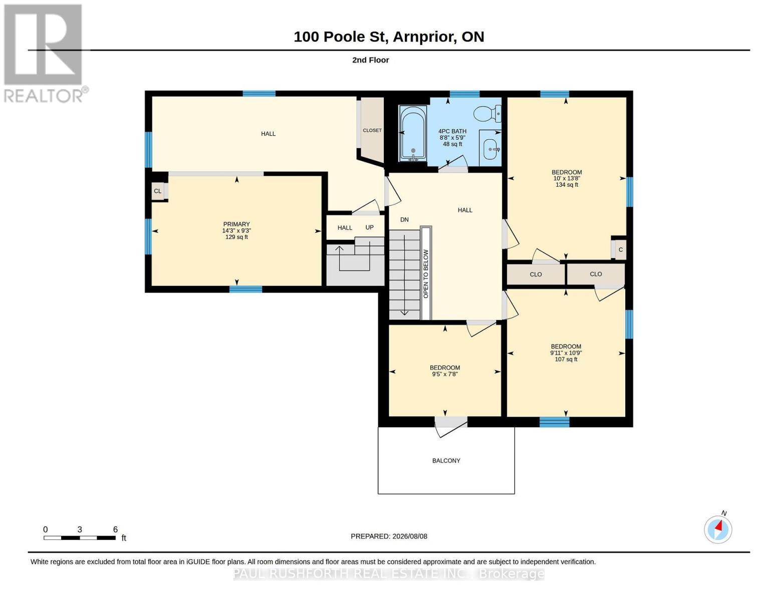 Second Floor - Floorplan - 100 Poole Street, Mcnab/Braeside, ON