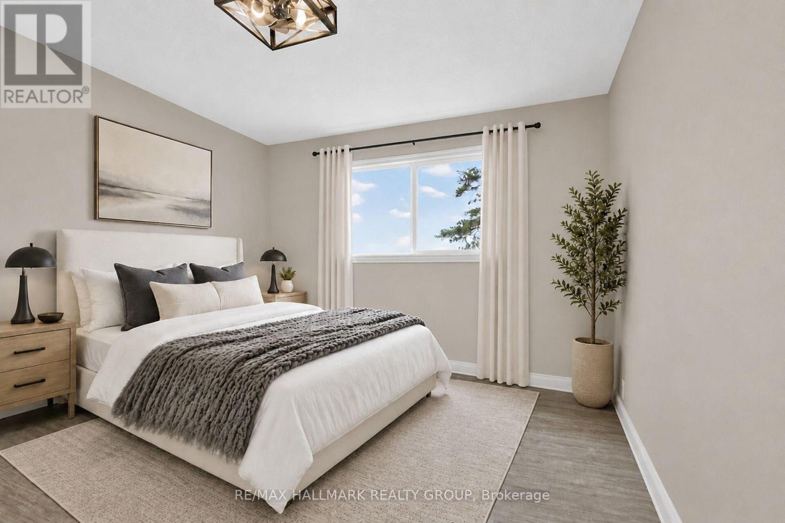 Virtually staged Primary bedroom - 28 Second Street, Edwardsburgh/Cardinal, ON