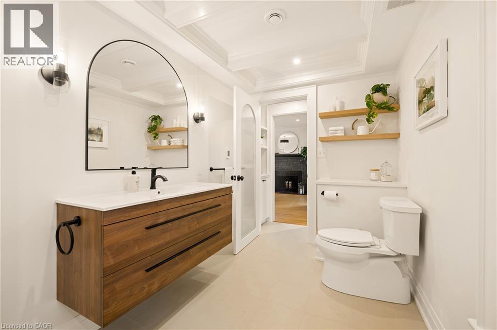 Coffered Ceiling and Fluted Glass Door - 15 Panabaker Street, Cambridge, ON