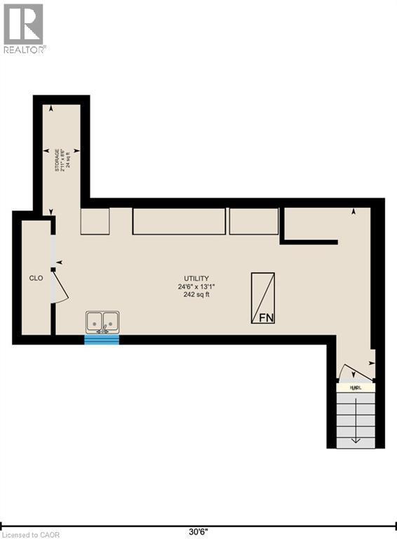 Basement - 4 Forsyth Avenue N, Hamilton, ON