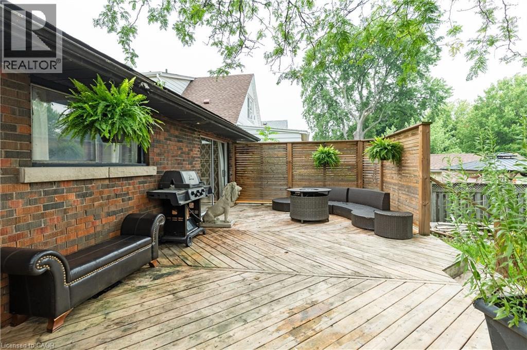 Back Deck - 83 East 15Th Street, Hamilton, ON