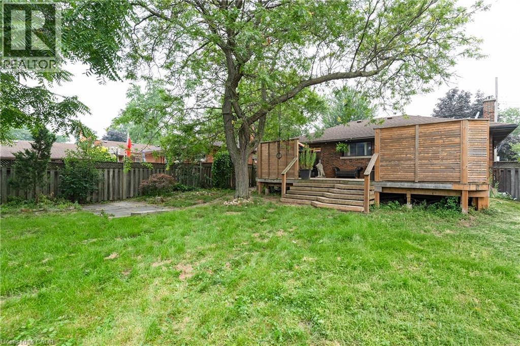 Back Yard - 83 East 15Th Street, Hamilton, ON