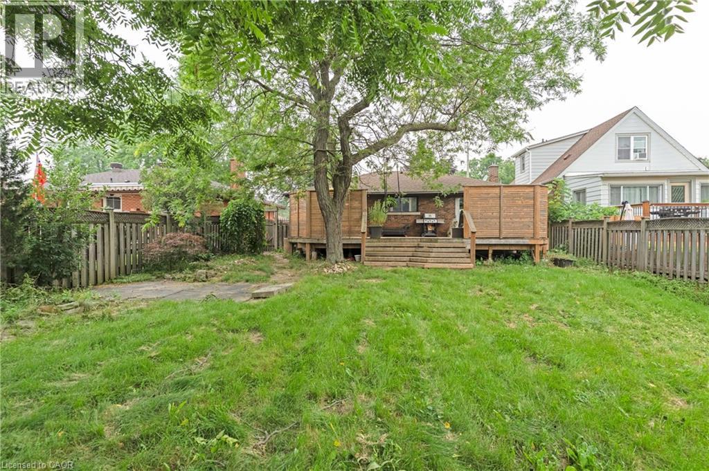 Back Yard - 83 East 15Th Street, Hamilton, ON